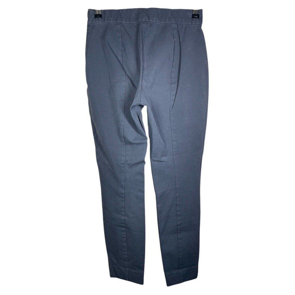 Everlane Womens Work Pant Sz 2 Charcoal Side-Zip Ankle Stretch Cotton Side Zip - Picture 2 of 11